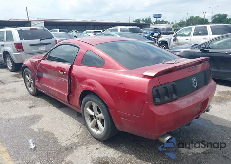 2008 Ford Mustang Gt Premium из США, поврежденный, VIN 1ZVHT82H085160483